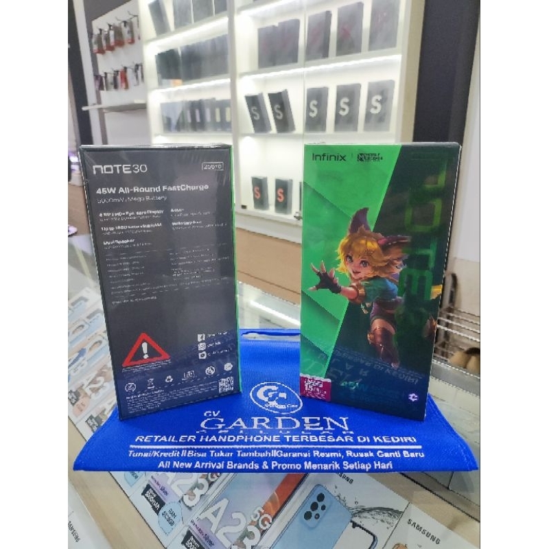 infinix note 30 ram 8/256gb garansi resmi