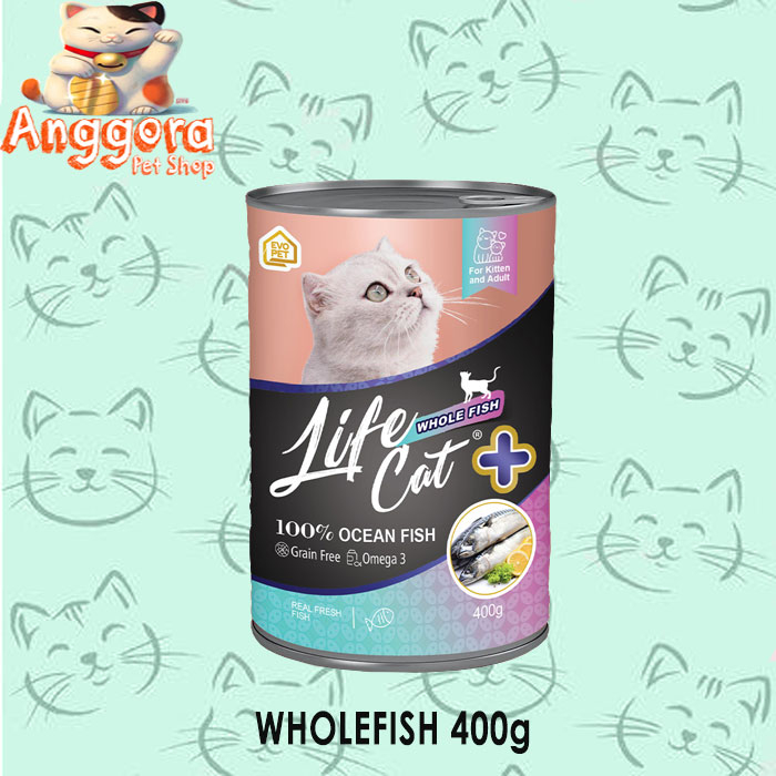 Life cat plus 400gr makanan basah kucing