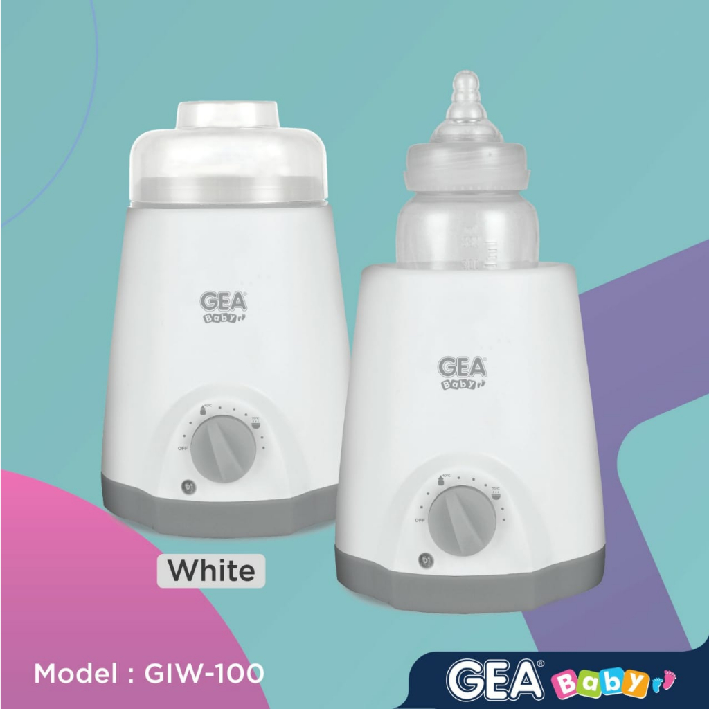 GEA Baby Instant Bottle Warmer GIW-100 / penghangat botol susu / pemanas susu / pemanas makanan / sterilisasi uap