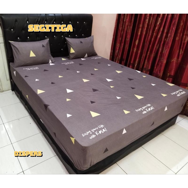 SPREI HOMEMADE 180X200 TINGGI 30CM KARAKTER MOTIF AESTHETIC MURAH