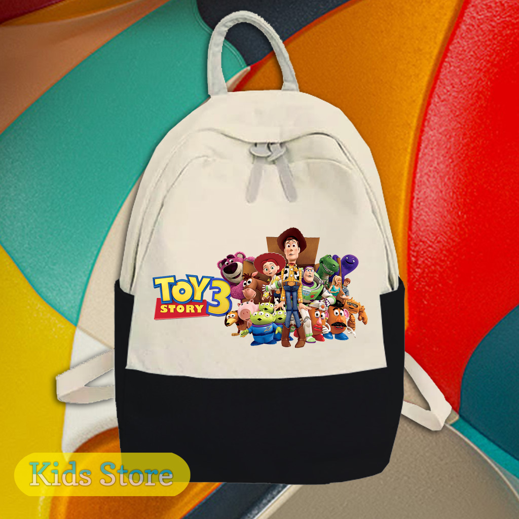 Tas Anak Sekolah Toy Story3 Ransel Anak Sekolah Toy Story3 Backpack Unisex - KIdsstore