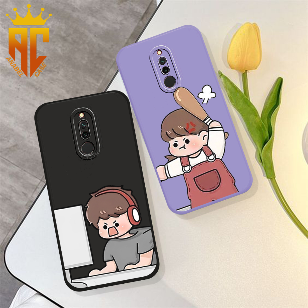 [SRD4] Softcase Silikon Prokamera Redmi 8/Redmi 8A Pro Couple Case Lucu Kekinian - Case Couple Pasan