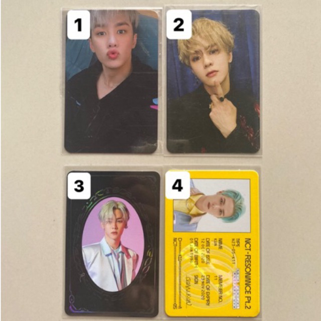 aab kun photocard official wayv totm idc ac uc yb resonance