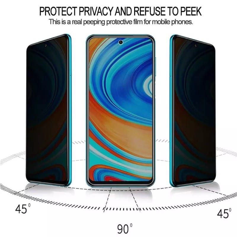 tempered glass anti spy privacy samsung A23 A33 A53 A73 A13 A03 A04 A14 A24 A34 A54 A74 A72 A52S A32 A22 A12 A02 A11 A21S A31 A51 A71 A50S A10S A20S A30S a50S A70S M14 M53 M33 anti gores kaca fullayar tidak bisa dilihat dari samping