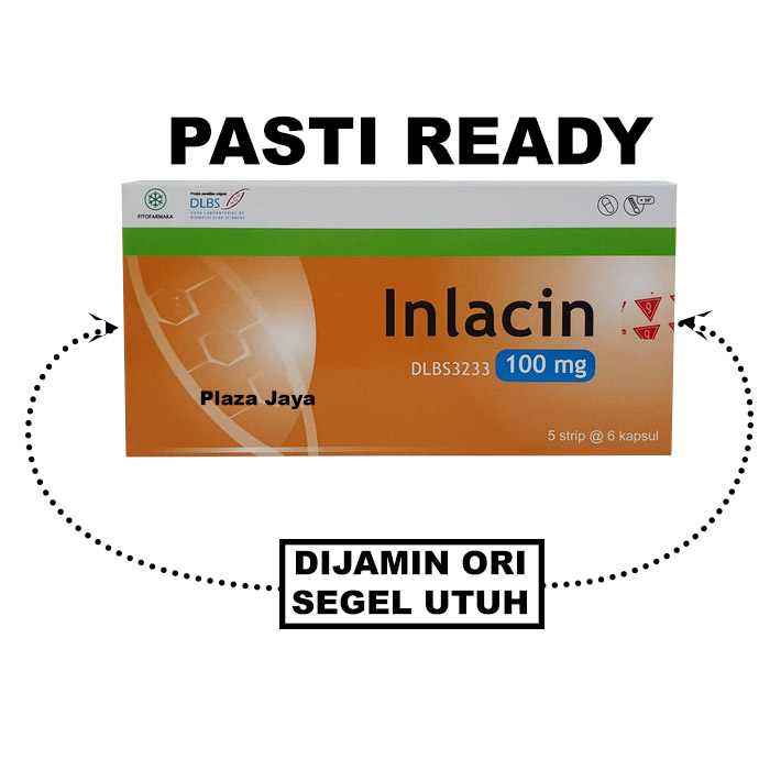 Obat Diabetes Herbal Inlacin 100 Mg Per Box Isi 30 Kapsul Ori