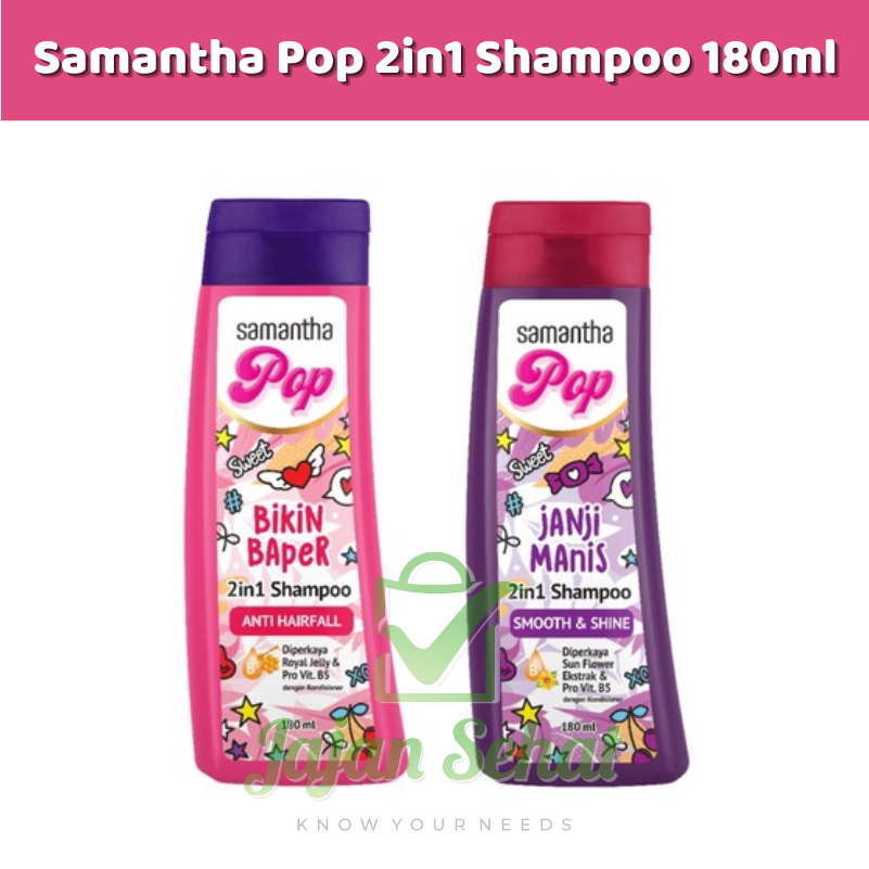 Samantha Pop 2in1 Shampoo 180ml