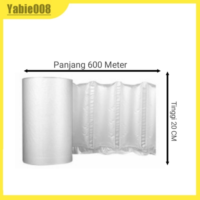 

POLY AIR BUBBLE WRAP 20CM X 600 METER PLASTIK BUBBLE WRAP 1 ROLL