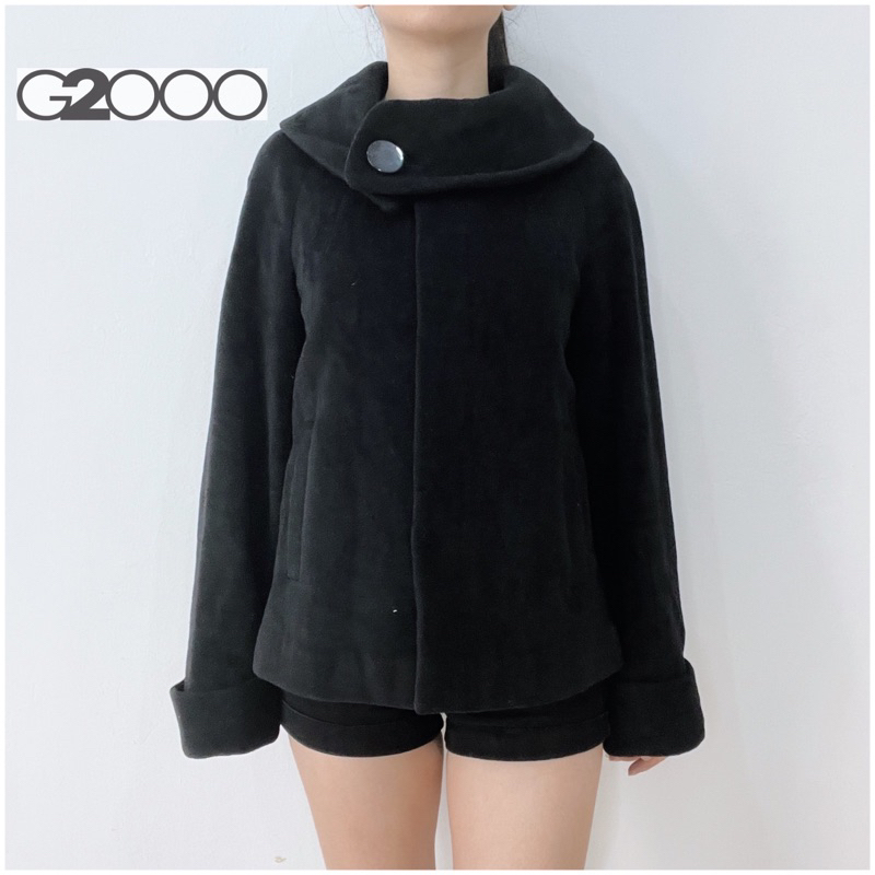 NEW with Tag G2000 Pink Black Winter Long Jacket Coat Jaket Dingin Suede Hitam Lengan Panjang