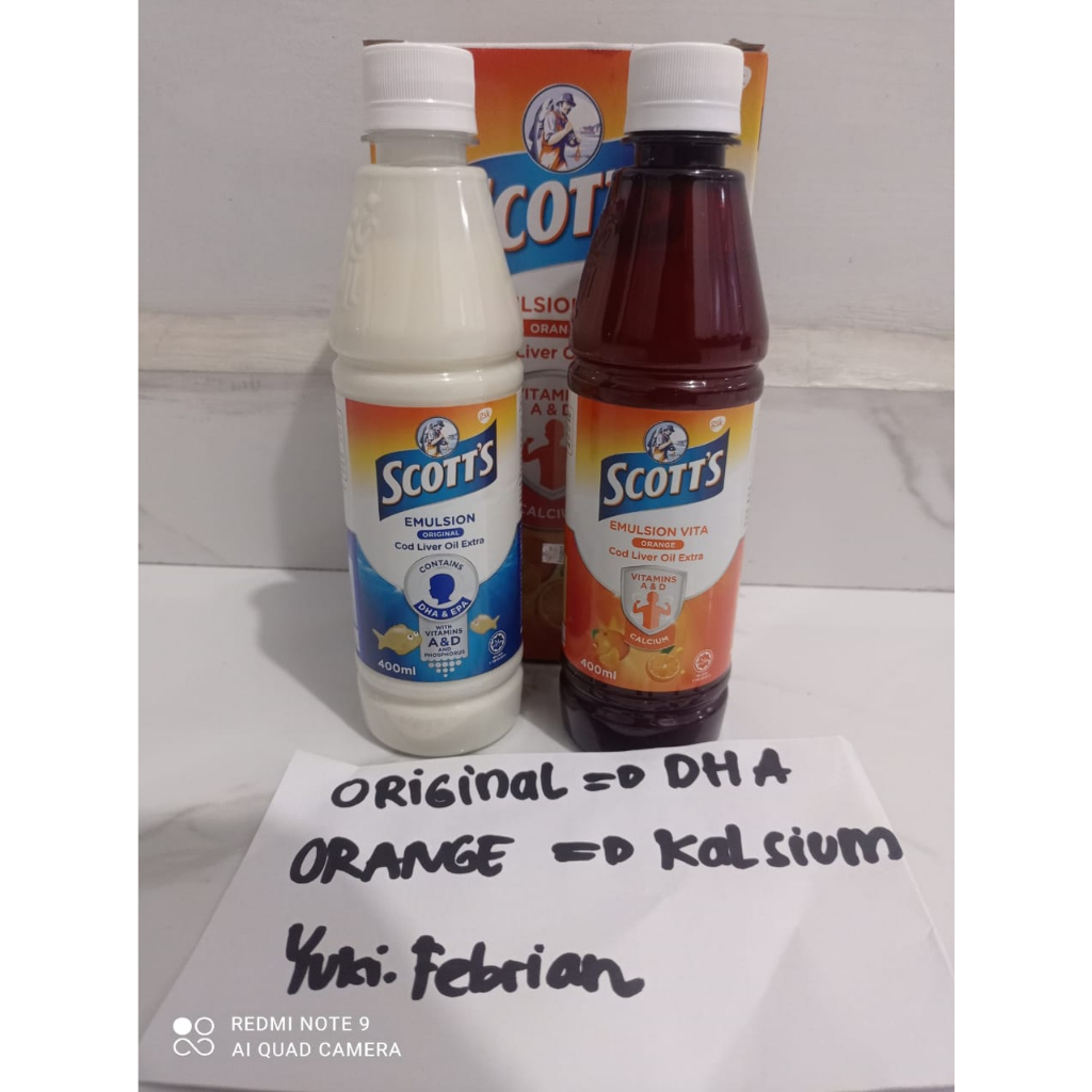 Scott's Scott Emulsion 400 ML