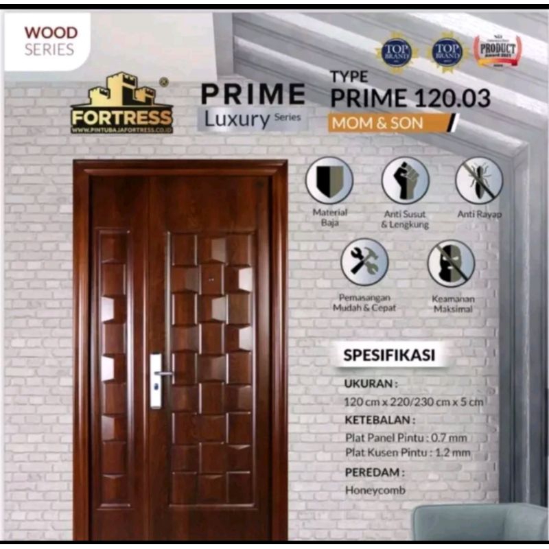 Pintu Baja Fortress Prime 120 Mother and Son