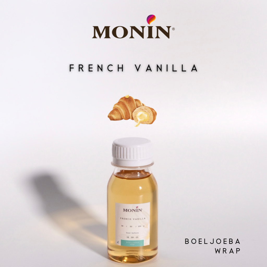 Monin French Vanilla Syrup Repack [30, 50, 100] g