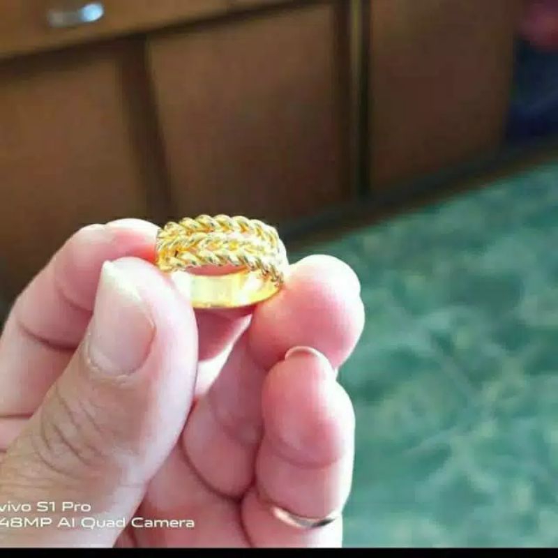 Acc Cincin Emas 24K Kadar 99,99%.