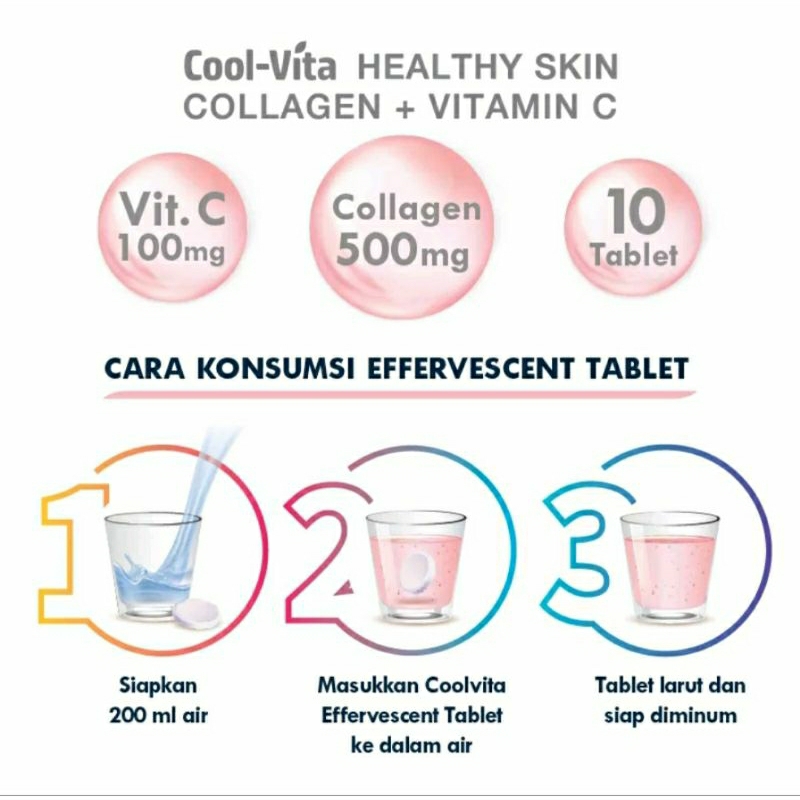 READY! COOLVITA BEAUTY COLLAGEN HEALTHY SKIN RASA PEACH | COLLAGEN DRINK