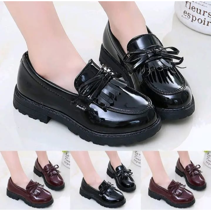 Sepatu loafers anak perempuan - sepatu anak trendy