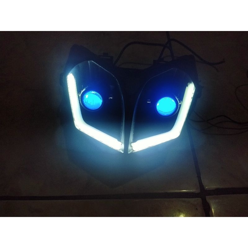 paketan headlamp Supra x 125 Batman