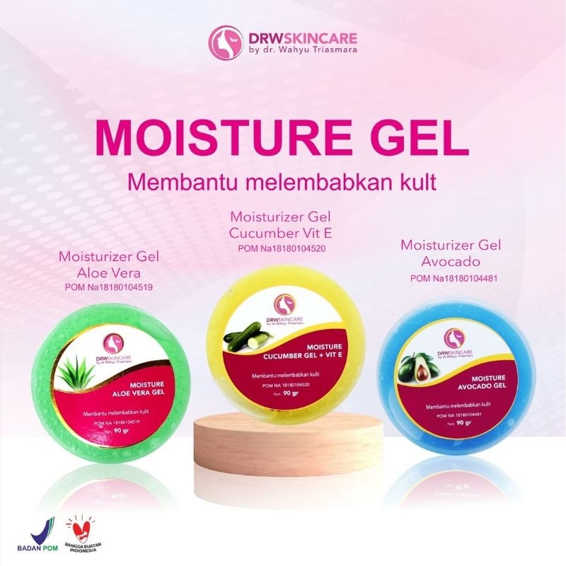 DRW Skincare MOISTURE GEL pelembab wajah By dr. wahyu triasmara
