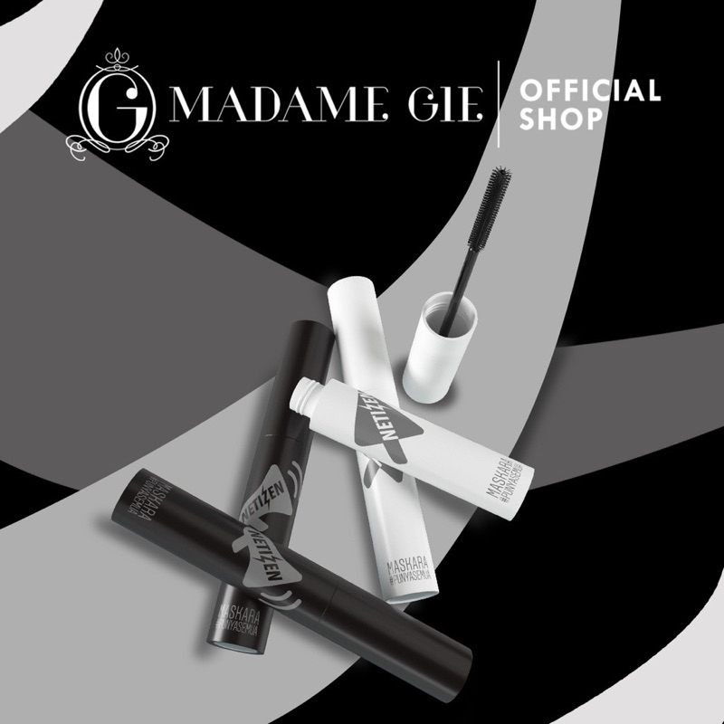 Madame Gie Mascara Netizen - Black Clear Make Up Maskara Waterproof