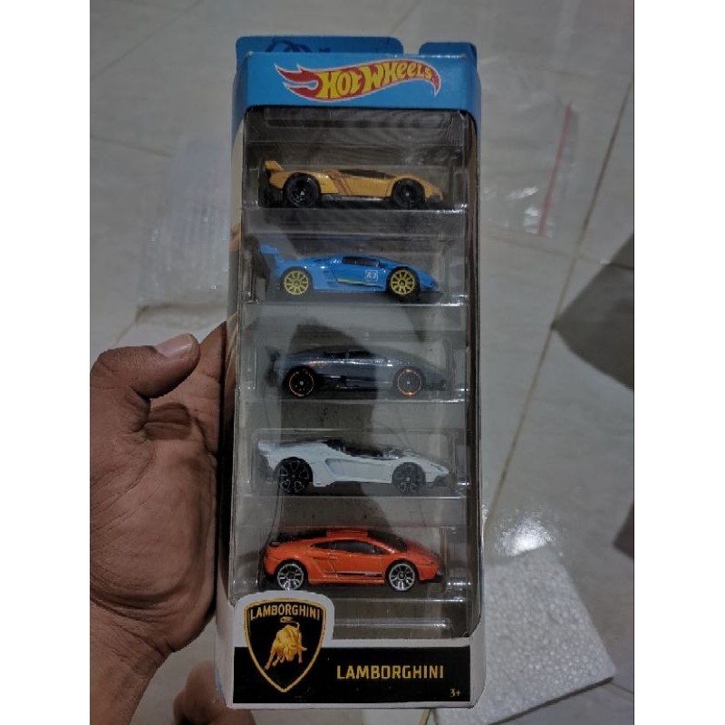 Hot Wheels Gift Pack 5 Lamborghini