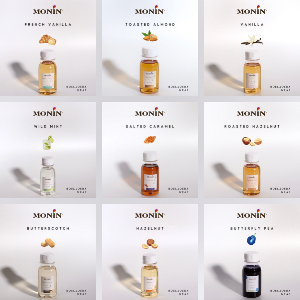 Monin All Varian Coffee Syrup Repack [30, 50, 100] g - I