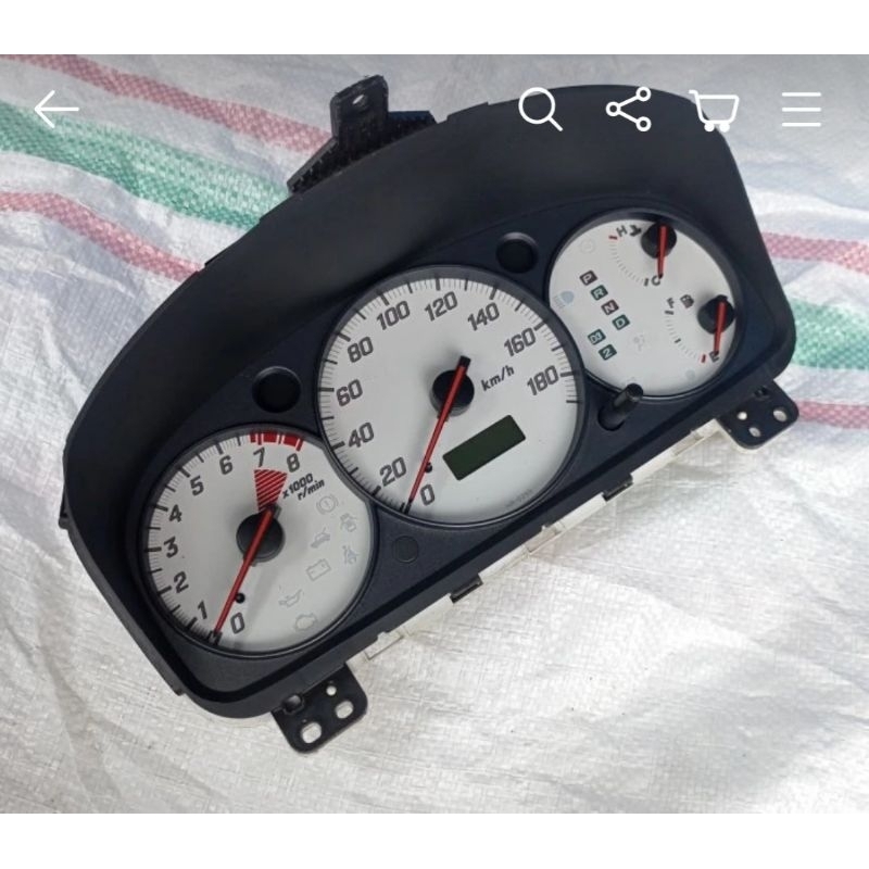 Speedometer honda stream JDM 17 matic