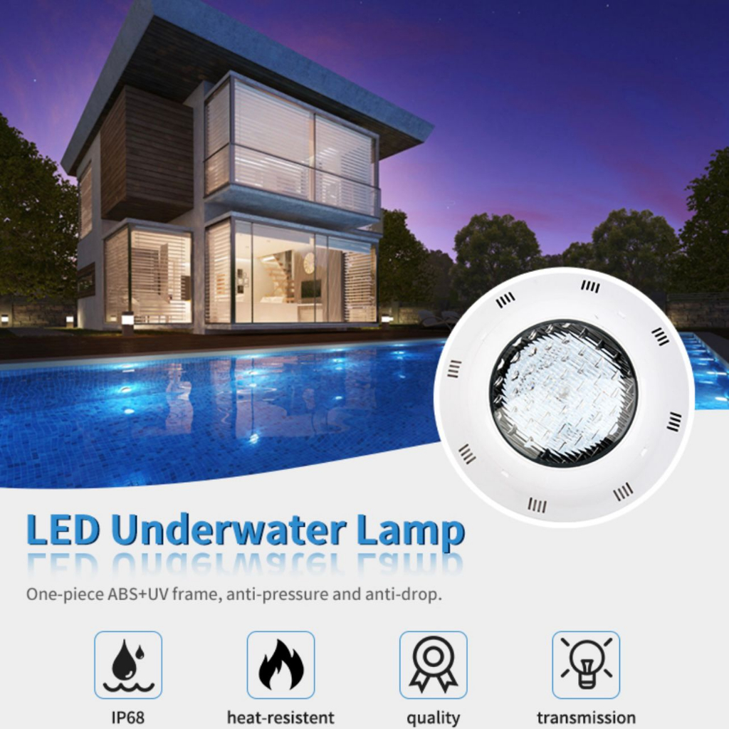 Lampu Kolam Renang LED Lampu Swimming Pool  Lampu Underwater IP68