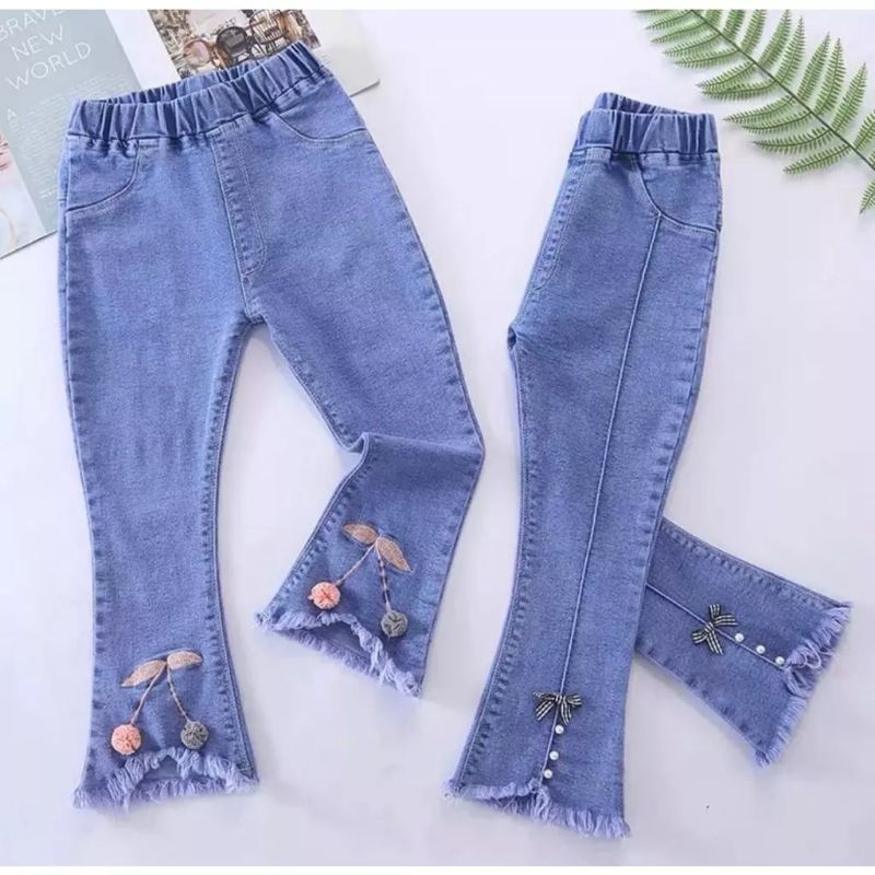 CELANA JEAN ANAK IMPORT PEREMPUAN 1-10 TAHUN /JEAN PANJANG