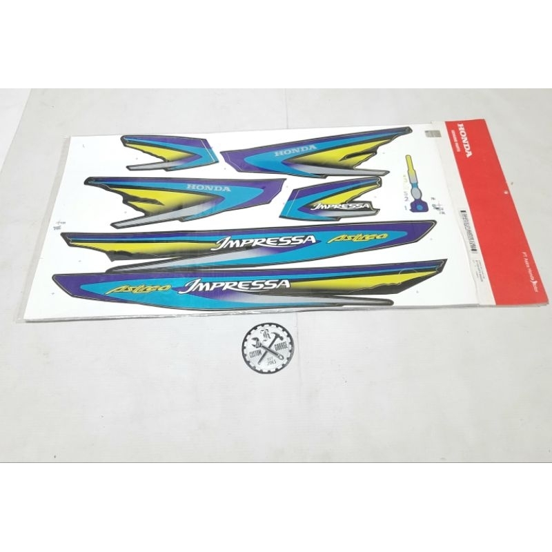 Striping HONDA IMPRESSA ORIGINAL AHM