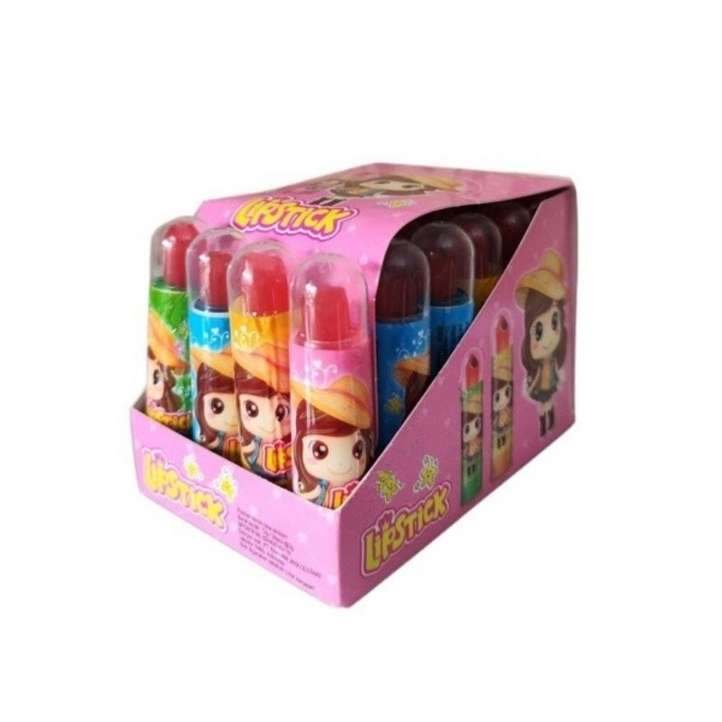 Ranjani Candy Stick Jelly Lipstick Isi 24 Pcs | Permen Stik Jeli Lipstik