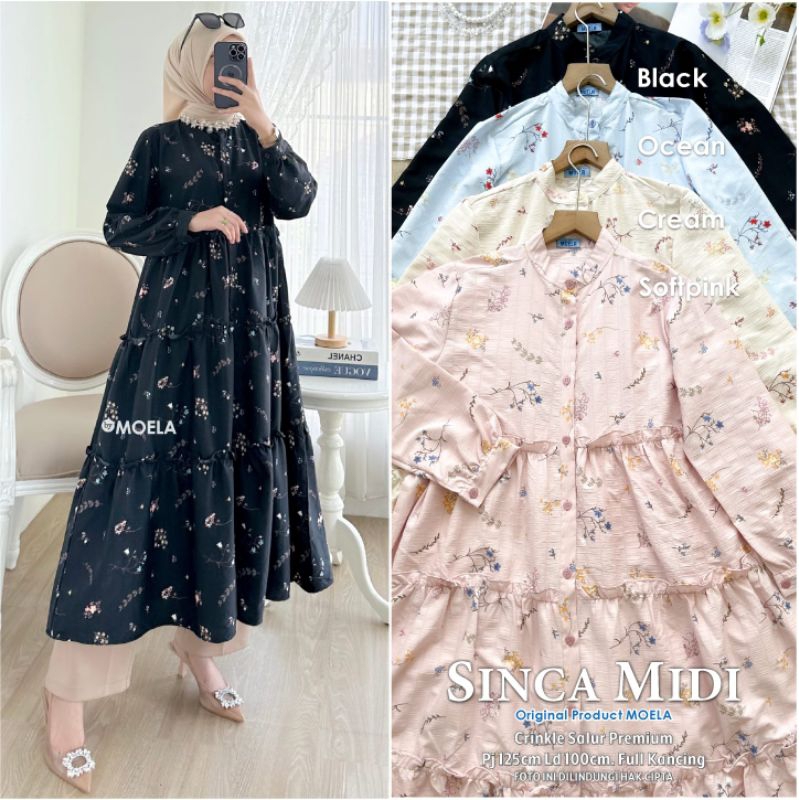 sinca midi dress ORI moela