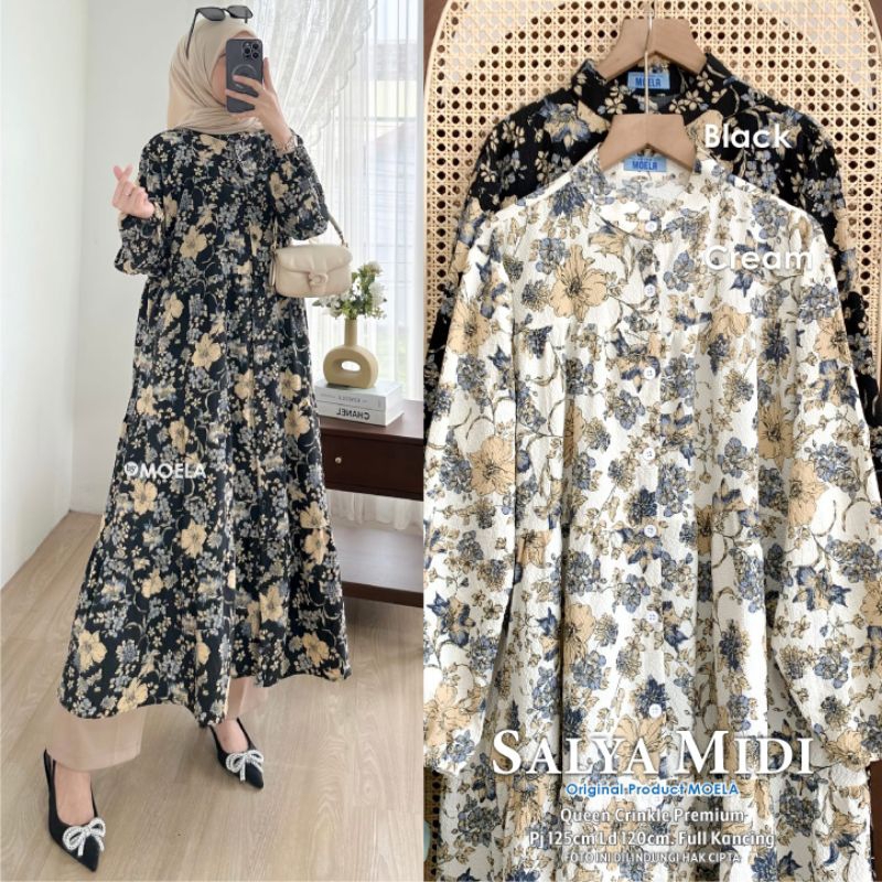 salya MIDI dress ORI moela