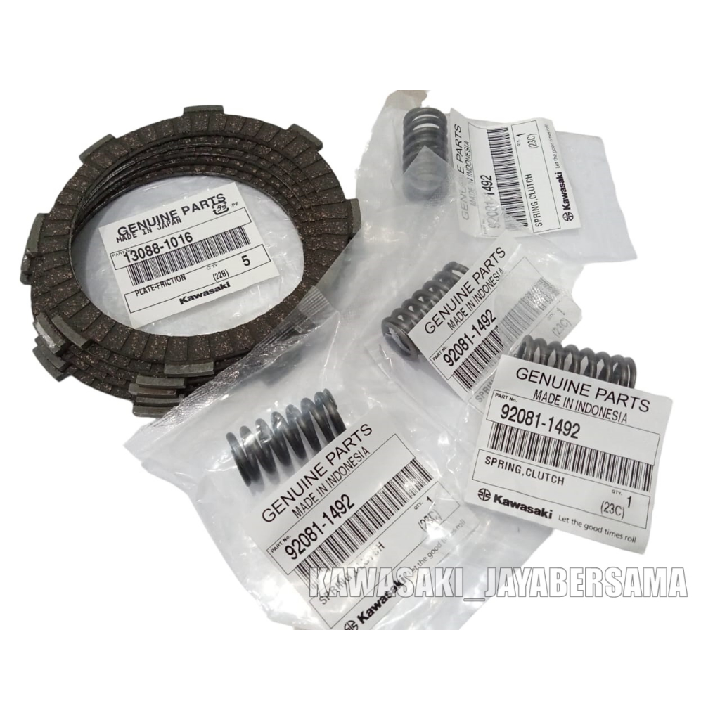 Kampas & Per Kopling Ori KX 85 - Kanvas Kupling KX85 PnP KLX 150 S L B 5 Kampas Kopling 13088-1016 &