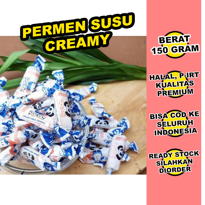 

150 GRAM PERMEN SUSU CREAMY JADUL
