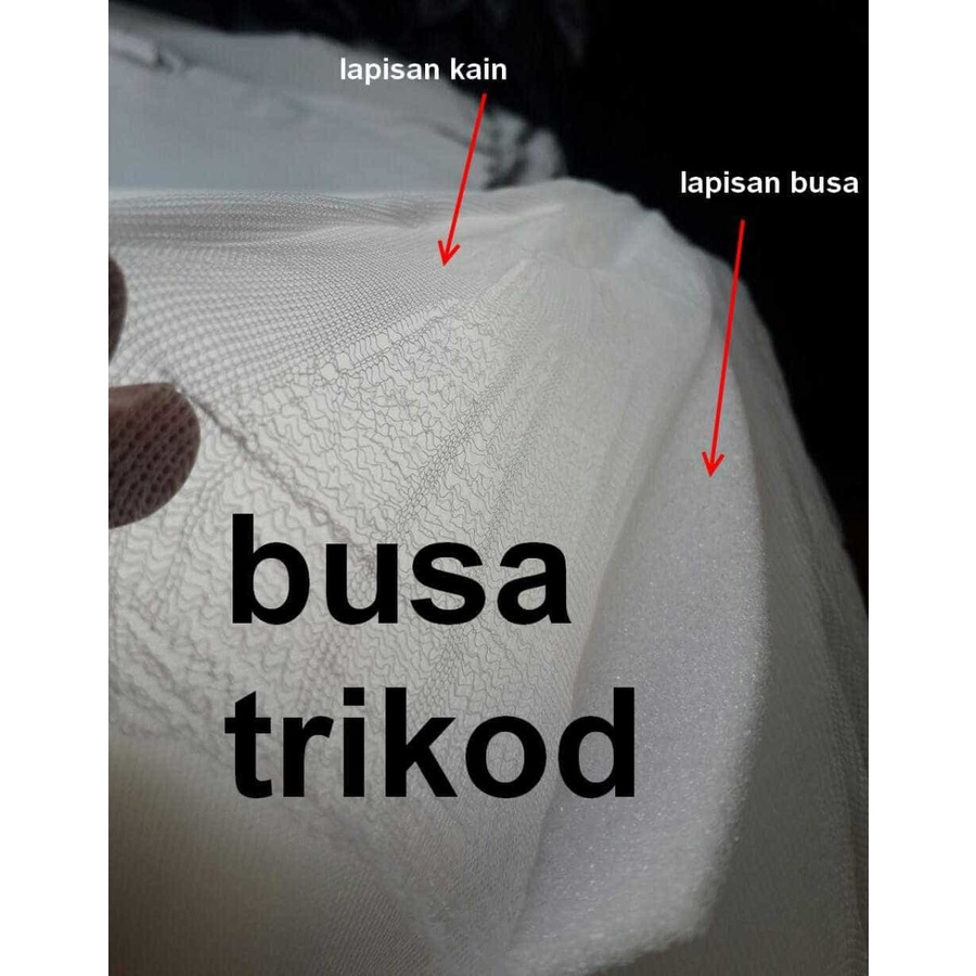 Trikot / Trikod / Busa Lapis Kain Tebal 8 mm Dijual Meteran