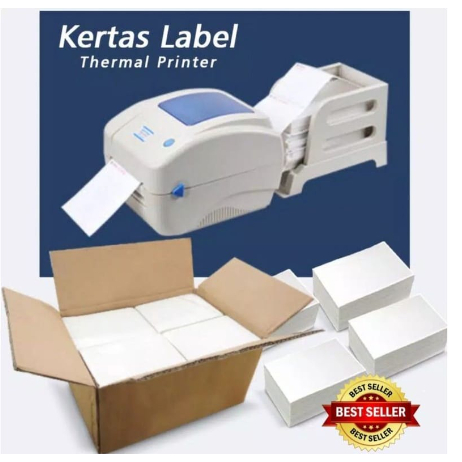 

Kertas Label Thermal 100 x 150 mm isi 500Pcs