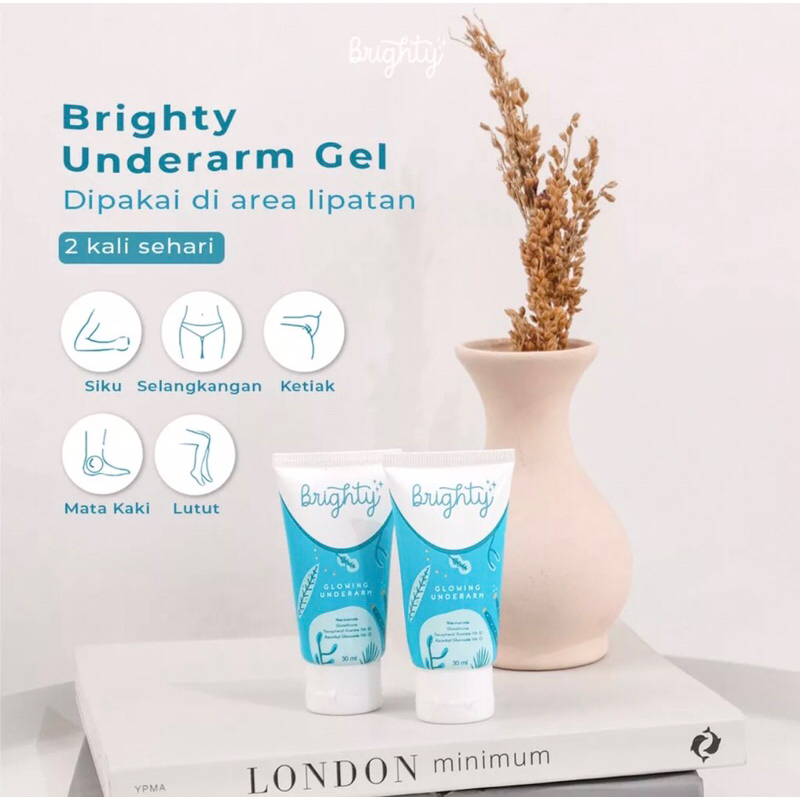 Brighty Glowing Underarm Pemutih Ketiak 100ml