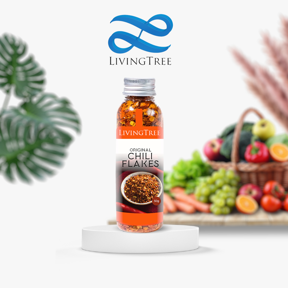

Cabe / Cabe Bubuk Kasar 50 gr Bubuk Cabe Chili Flakes LivingTree