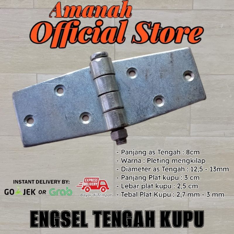 Engsel pintu garasi Handerson tengah kupu