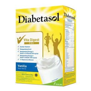 

DA Diabetasol Susu Diabetes 600gr Indeks Glikemik Rendah