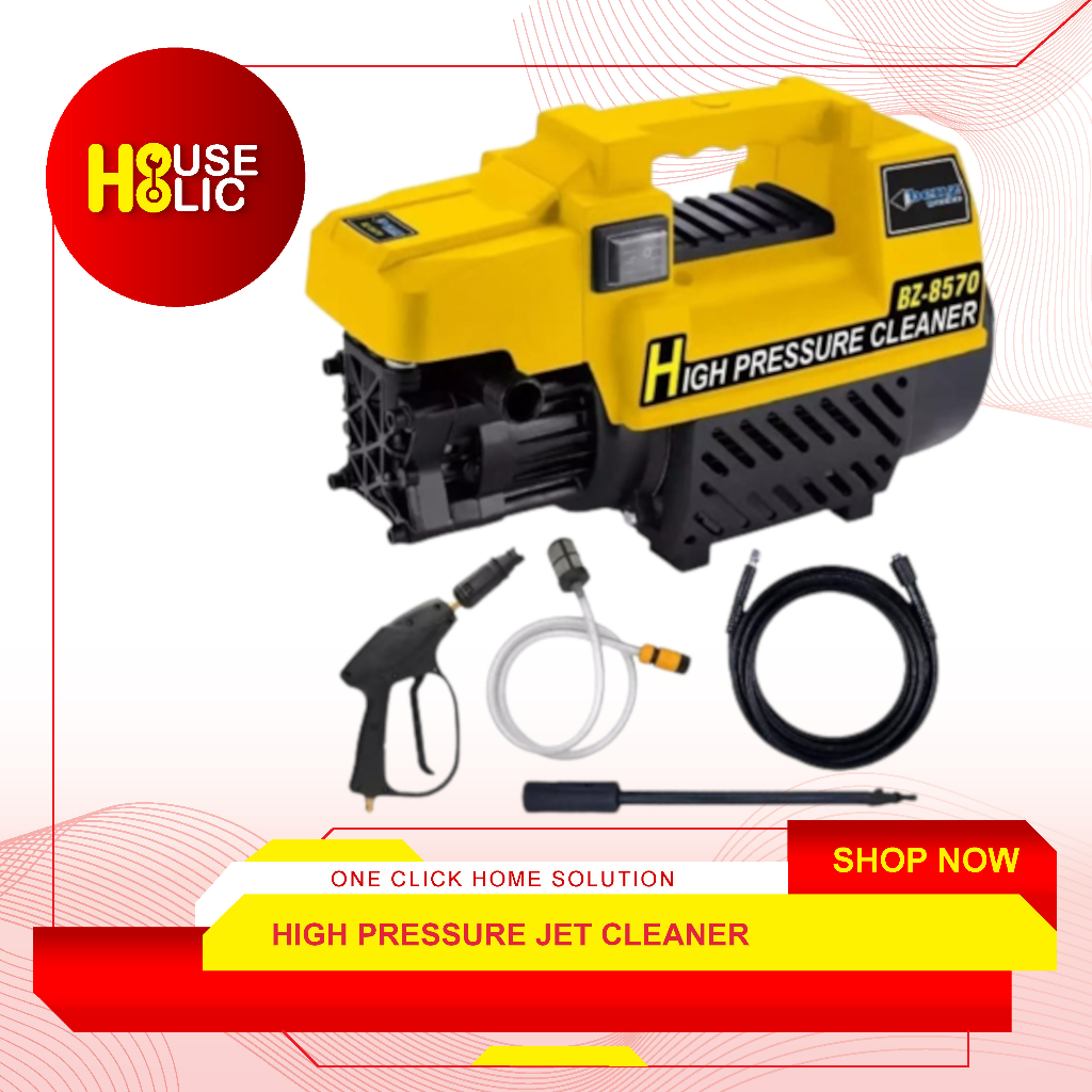 Mesin Steam Alat Cuci Mobil Motor Ac High Pressure Jet Cleaner BZ 8570