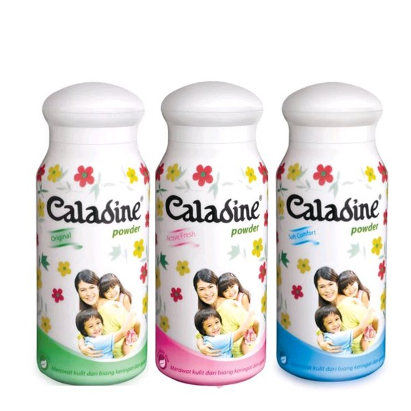 ☘️ CHAROZA ☘️ CALADINE Powder | Original | Active Fresh | Soft Comfort | Bedak Gatal