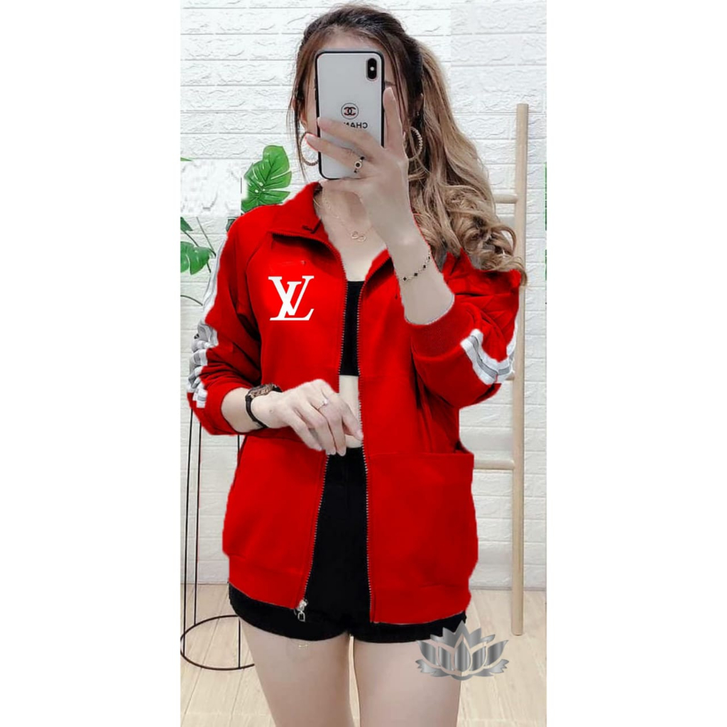 BO - JAKET LV 02 / JAKET WANITA TERLARIS / JAKET KEKINIAN / JAKET TERMURAH WANITA / OPEN COD