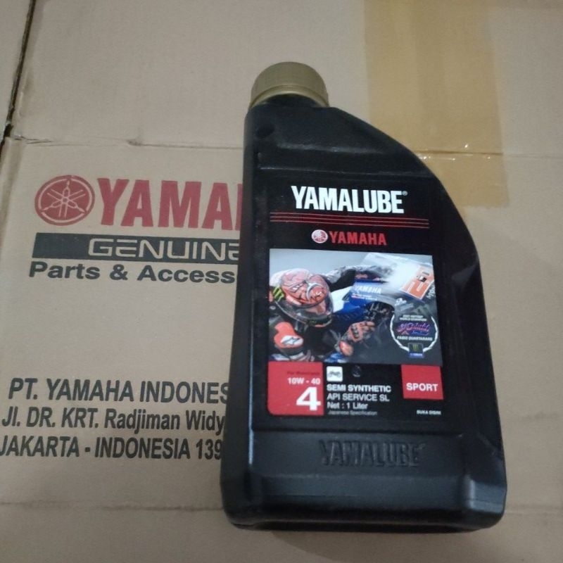 Oli Sport 1Liter Yamalube oli mesin Vixion, byson