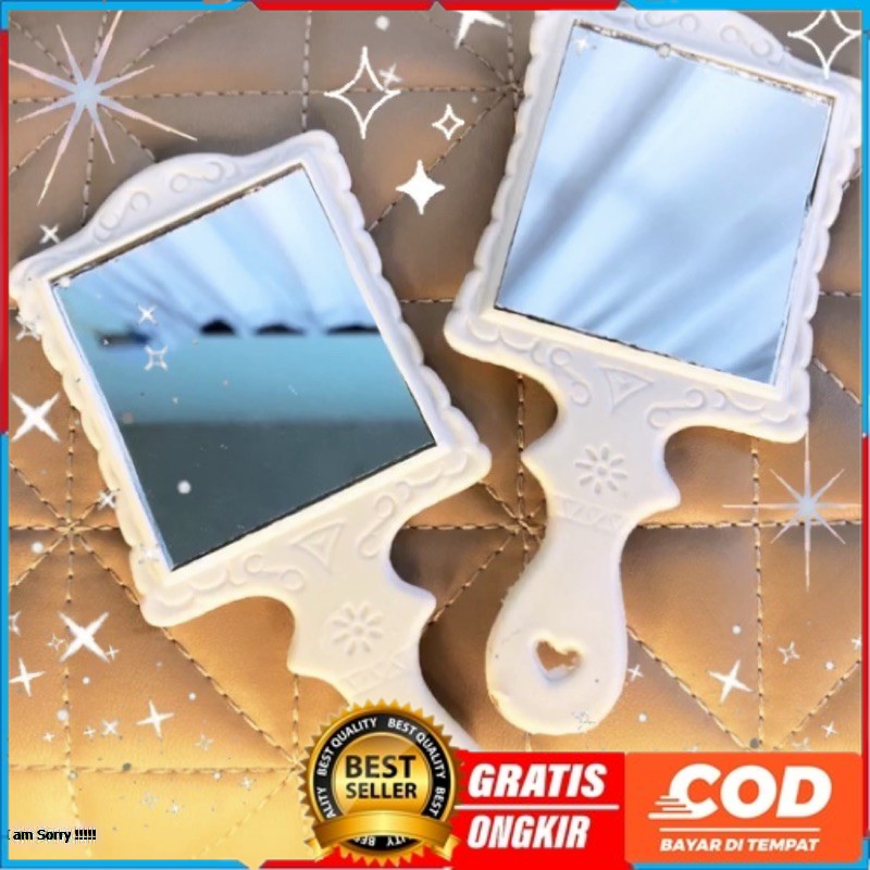 CERMIN KOTAK MINI | CERMIN LUCU | CERMIN KECIL | CERMIN SOUVENIR | FREE GIFT