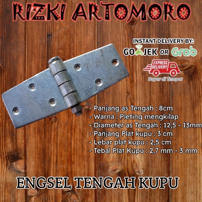 Engsel pintu garasi Handerson Tengah kupu