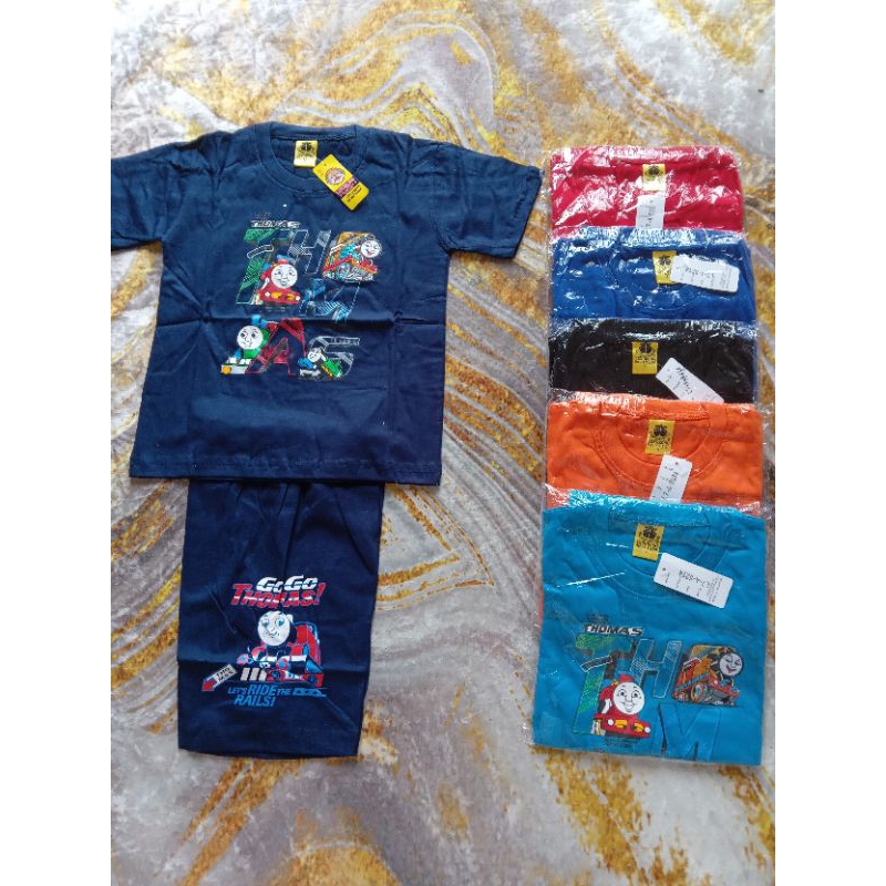 SETELAN BAJU KAOS ANAK LAKI-LAKI USIA 3-5 TAHUN LENGKONG JAYA MURAH