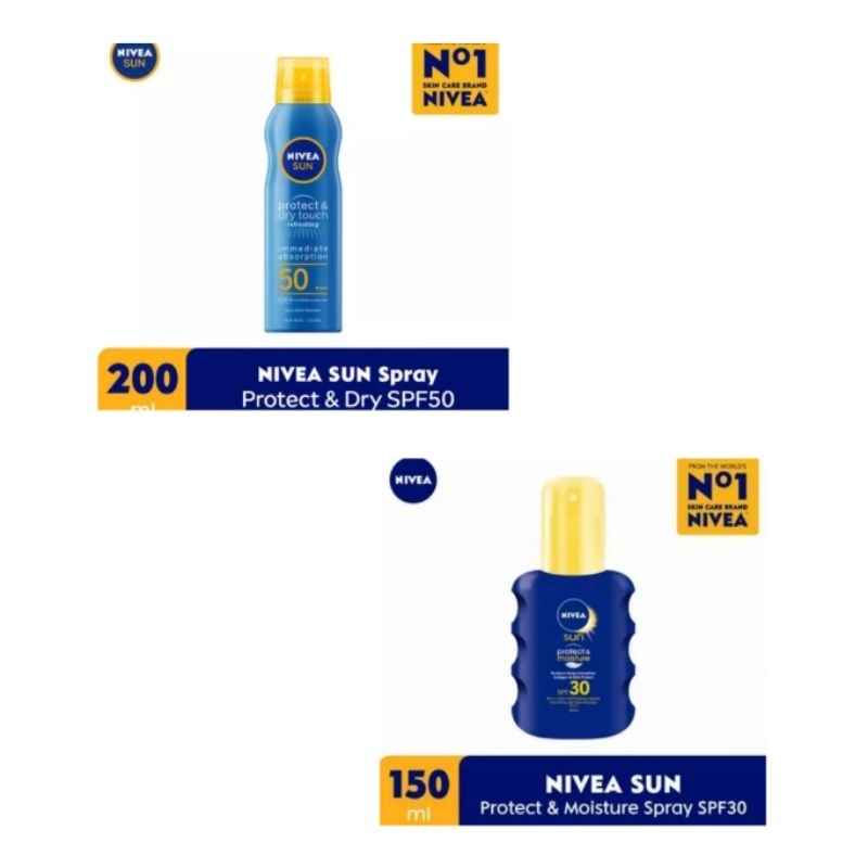 Nivea Sun Protect &amp; Dry Touch Refresing Sun Mist Spf 50+ 200Ml