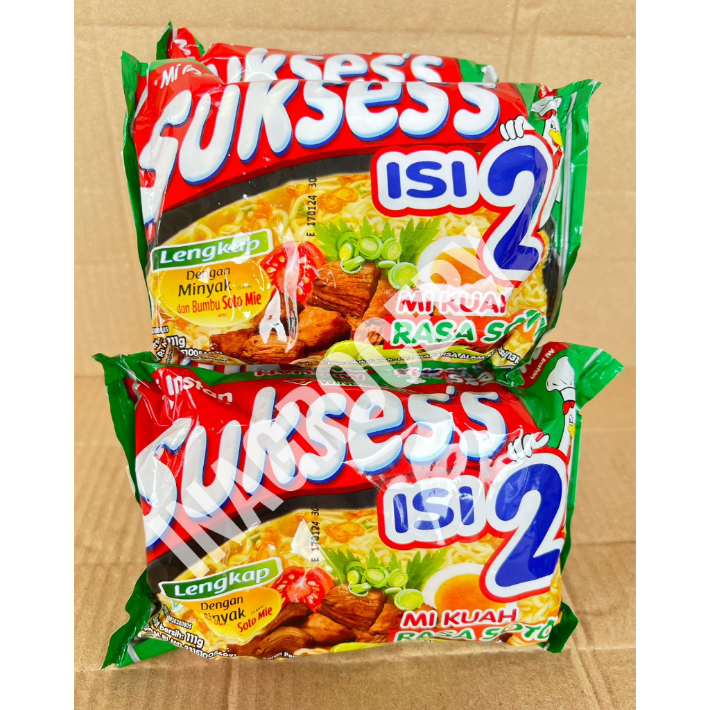 

MIE SUKSES'S ISI 2 RASA SOTO AYAM (5 PCS)