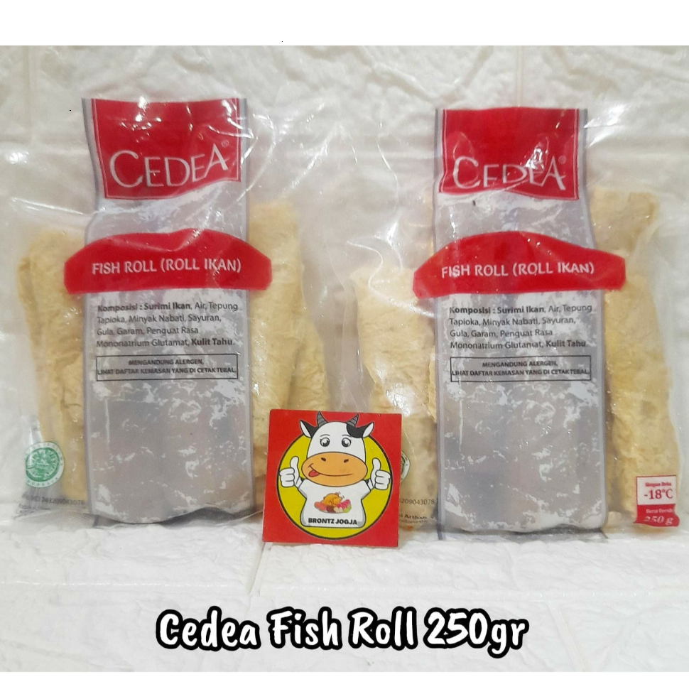 

FROZEN FOOD CEDEA FISH ROLL 250GRAM - DISASS JOGJA