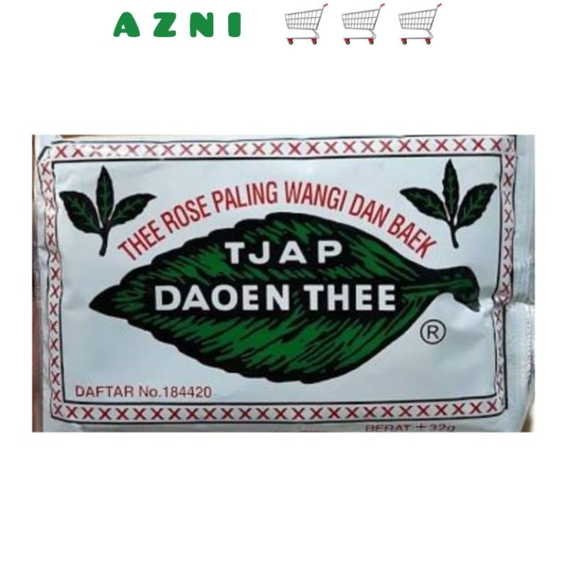 

TEH TJAP DAOEN 32 GR - Thee Rose Paling Wangi dan Baek - Teh Cap Daun