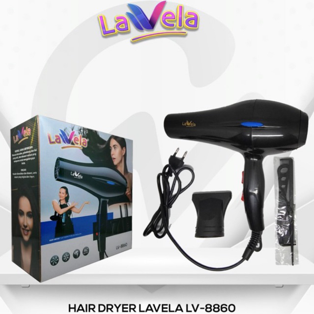 HAIRDRYER LAVELA LV-281 dan LV-8860 PENGERING RAMBUT